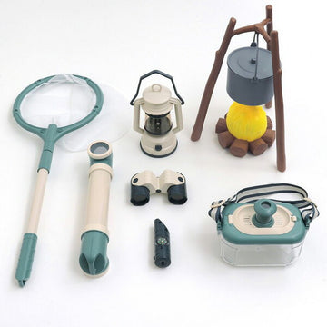 BREEZE キャンプセット2 レインボー【5歳以上 おままごとセット ごっこ遊び おもちゃのキャンプ道具】【送料無料 沖縄・一部地域を除く】